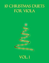 10 Christmas Duets for viola (Vol. 1) P.O.D. cover